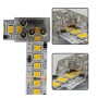 XXLED KIT-Steckverbinder für COB + SMD + Schraubendreher LED-Streifen - 10mm - IP20 - technische Ansicht