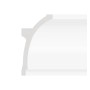 XXLED Cornice in polistirolo - Ellisse - per strisce LED - 2 metri
