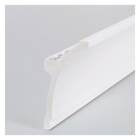 Corniche en polystyrène - Ellipse - pour bande de LED - 2 mètres