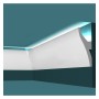 XXLED Cornice in polistirolo - per strisce LED - 2 metri - vista dettagliata