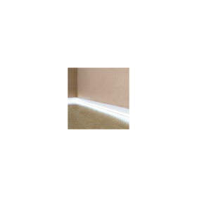Plinthe en polystyrène - Classique - pour bande LED - 2 mètres