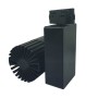 XXLED LED Strahler 40W GRAZ Schwarz BRIDGELUX Chip 1-Phasen Schienensystem CRI +98 - CCT - Detailansicht