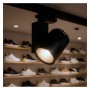 XXLED LED Strahler 40W GRAZ Schwarz BRIDGELUX Chip 1-Phasen Schienensystem CRI +98 - CCT - technische Ansicht