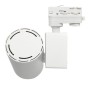 XXLED LED Strahler 40W MADRID Weiss BRIDGELUX Chip 3-Phasen Schienensystem SPEZIELL FÜR LEBENSMITTEL - Produktansicht