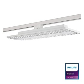 XXLED LED Strahler 75W - LINEAR ARENDAL - Philips Xitanium - Weiss - 3-Phasen Schienensystem - 58cm