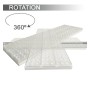 XXLED LED Strahler 75W - LINEAR ARENDAL - Philips Xitanium - Weiss - 3-Phasen Schienensystem - 58cm - technische Ansicht