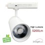 XXLED LED-Scheinwerfer 40W - 34W NEW MAYA Weiss Einkreis-Schienensystem - CCT - CRI+92 - UGR13 - 120Lm/W - Detailansicht