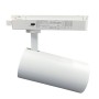 XXLED LED-Scheinwerfer 40W - 34W NEW MAYA Weiss Einkreis-Schienensystem - CCT - CRI+92 - UGR13 - 120Lm/W - Detailansicht