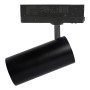 XXLED LED-Schienenstrahler 40W - 26W NEW MAYA Schwarz Dreiphasenschienen - CCT - CRI+92 - UGR13 - Produktansicht