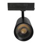 XXLED LED-Schienenstrahler 40W - 26W NEW MAYA Schwarz Dreiphasenschienen - CCT - CRI+92 - UGR13