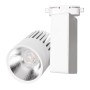 XXLED Projecteur sur rail LED 40W UPPSALA Blanc - Philips Certa Drive - 3CCT - Monophasé - IRC+98