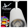 XXLED LED-Spot 40W - 30W NEW MAYA Weiss Dreiphasenschienen - CCT - CRI+92 - UGR13 - HOHE LUMEN - Detailansicht