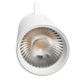 XXLED LED-Spot 40W - 30W NEW MAYA Weiss Dreiphasenschienen - CCT - CRI+92 - UGR13 - HOHE LUMEN - technische Ansicht
