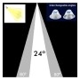 XXLED LED-Spot 40W - 30W NEW MAYA Weiss Dreiphasenschienen - CCT - CRI+92 - UGR13 - HOHE LUMEN - Detailansicht
