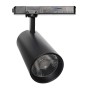 XXLED Projecteur LED 40W - 34W NEW MAYA Noir Rail monophasé - CCT - IRC+92 - UGR13 - 120Lm/W - vue détaillée