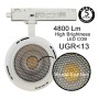 XXLED LED-Strahler - 1-Phasen- 40W-34W - ROME - GxTronic-Treiber - Einstellbare Optik 24º-60º -UGR13- CCT