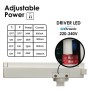 XXLED LED-Strahler - 1-Phasen- 40W-34W - ROME - GxTronic-Treiber - Einstellbare Optik 24º-60º -UGR13- CCT