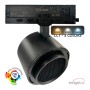 XXLED LED-Strahler - Dreiphasig - 40W-30W - ROME Schwarz - GxTronic-Treiber