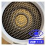 XXLED Proiettore LED - Trifase - 40W-30W - ROME Bianco - Driver GxTronic - Ottica Regolabile 24º-60º - vista tecnica