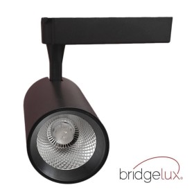 Projecteur LED 30W PARMA Noir Rail monophasé - CCT - IRC+92 - 48º