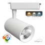 XXLED Proiettore LED 30W PARMA Bianco Binario monofase - CCT - IRC+92 - 48º