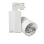 XXLED LED-Strahler 40W GRAZ Weiss Bridgelux-Chip 3CCT - Dreiphasenschiene - 4400Lm - CRI +98