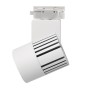 XXLED LED-Strahler 40W GRAZ Weiss Chip Bridgelux 3CCT - Einphasenschiene - 4400Lm - CRI +98 - technische Ansicht