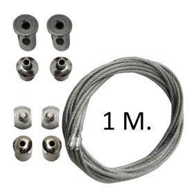XXLED Aufhängeset für Hängeschiene - 1 Meter