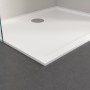 Receveur de douche rectangulaire Villeroy & Boch Taro 100 x 80 x 2,5 cm