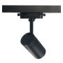 XXLED Proiettore a binario - BORNE NERO - Per lampade GU10 - Alluminio monofase - vista tecnica