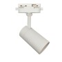 XXLED Schienenstrahler - BORNE WEISS - Für GU10-Lampen - Monophasiges Aluminium