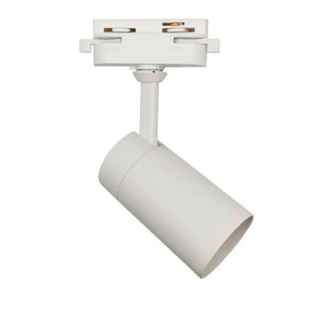XXLED Schienenstrahler - BORNE WEISS - Für GU10-Lampen - Monophasiges Aluminium