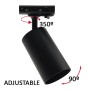 XXLED Proiettore per binari - EMMEN NERO - per lampada GU10 - monofase - immagine prodotto