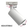 XXLED Schienenstrahler - EMMEN WEISS - für GU10-Lampe - Einphasig - Produktansicht