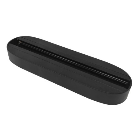 XXLED Schwarz Base für Schienen Strahler einphasig