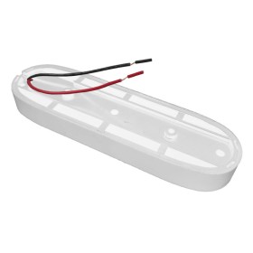 Base blanche pour rail monophasé pour projecteur