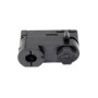 XXLED dreiphasigSchienenadapter Stecker Schwarz - technische Ansicht
