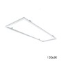 XXLED Einbaurahmen für LED-Panele 120x30 cm