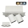 XXLED Downlight LED 12W - DREHBARES PERISKOP - Rechteckig - CCT Farbwahl