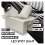 XXLED Downlight LED 12W - DREHBARES PERISKOP - Rechteckig - CCT Farbwahl - technische Ansicht