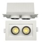XXLED Downlight LED 12W - DREHBARES PERISKOP - Rechteckig - CCT Farbwahl - Detailansicht
