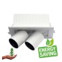XXLED Downlight LED 12W - DREHBARES PERISKOP - Rechteckig - CCT Farbwahl