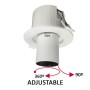 XXLED Downlight LED 6W - DREHBARES PERISKOP - Kreisförmig - CCT Farbwahl - Produktansicht