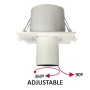 XXLED Downlight LED 6W - DREHBARES PERISKOP - Quadrat - CCT Farbwahl - Produktansicht