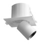 XXLED Downlight LED 6W - DREHBARES PERISKOP - Quadrat - CCT Farbwahl