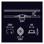 XXLED Downlight LED 6W RGB+CCT - Control Remoto - Chip Lumileds - Detailansicht