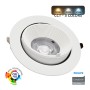 XXLED Einbaustrahler Schwenkbar LED - 40W - Treiber Philips Certa Drive - 24º - CCT - CRI+92