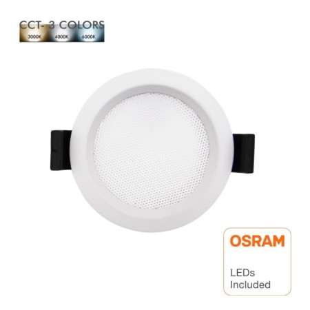 XXLED Plafone LED incasso 12W - 8W- 5W Rotondo - OSRAM CHIP DURIS E 2835 - CCT - UGR17