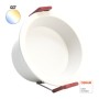 XXLED Plafoniera a LED incasso 18W Rotonda - OSRAM CHIP DURIS E 2835 - CCT - UGR17