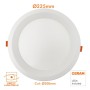 XXLED Faretto a incasso LED 24W Rotondo - OSRAM CHIP DURIS E 2835 - CCT - UGR17 - vista dettagliata